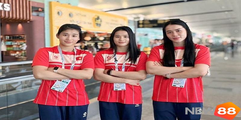 3 Chị Em Đô Vật Tự Do Lập Kỷ Tích Lịch Sử Tại SEA Games 33 5 Ba chị em ruột Việt Nam giành 3 HCV vật tự do tại SEA Games 33